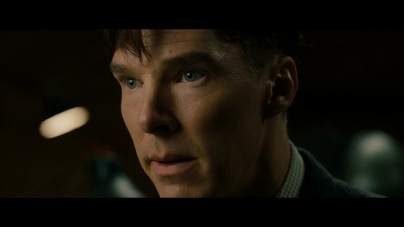 Alan Turing (Benedict Cumberbatch) in a trailer of "The Imitation Game". Screenshot: pb