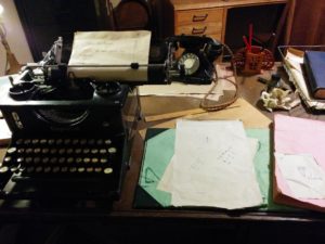 Alan Turing's desk Photo: Petra Breunig